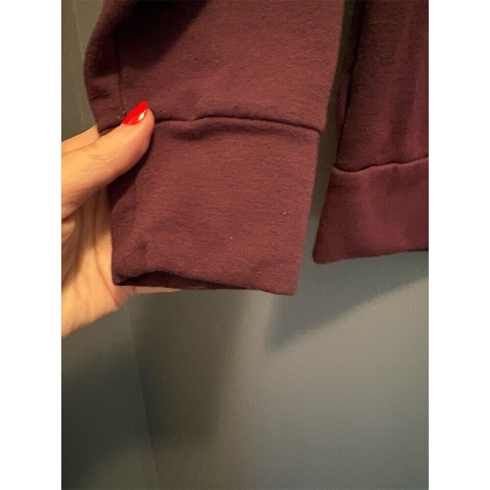 Eddie Bauer Sweatshirt Womens Size M Purple Crewneck Pullover Raglan - Picture 3 of 7